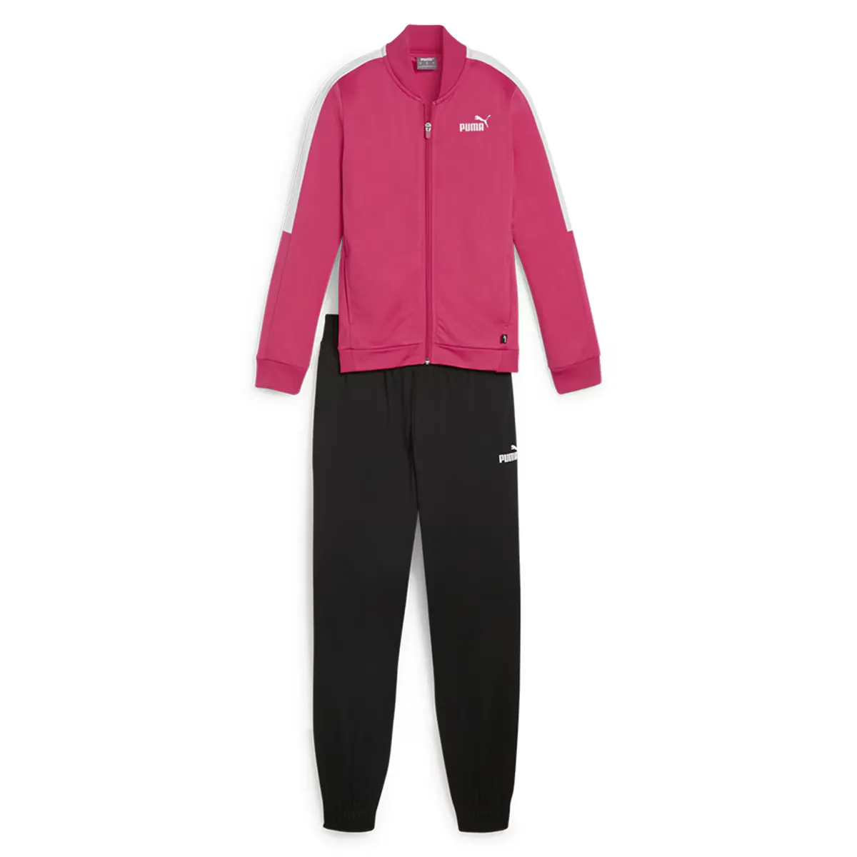

Puma G Девочки Бейсбол Трикотажный Костюм Спортивный Костюм, розовый/черный