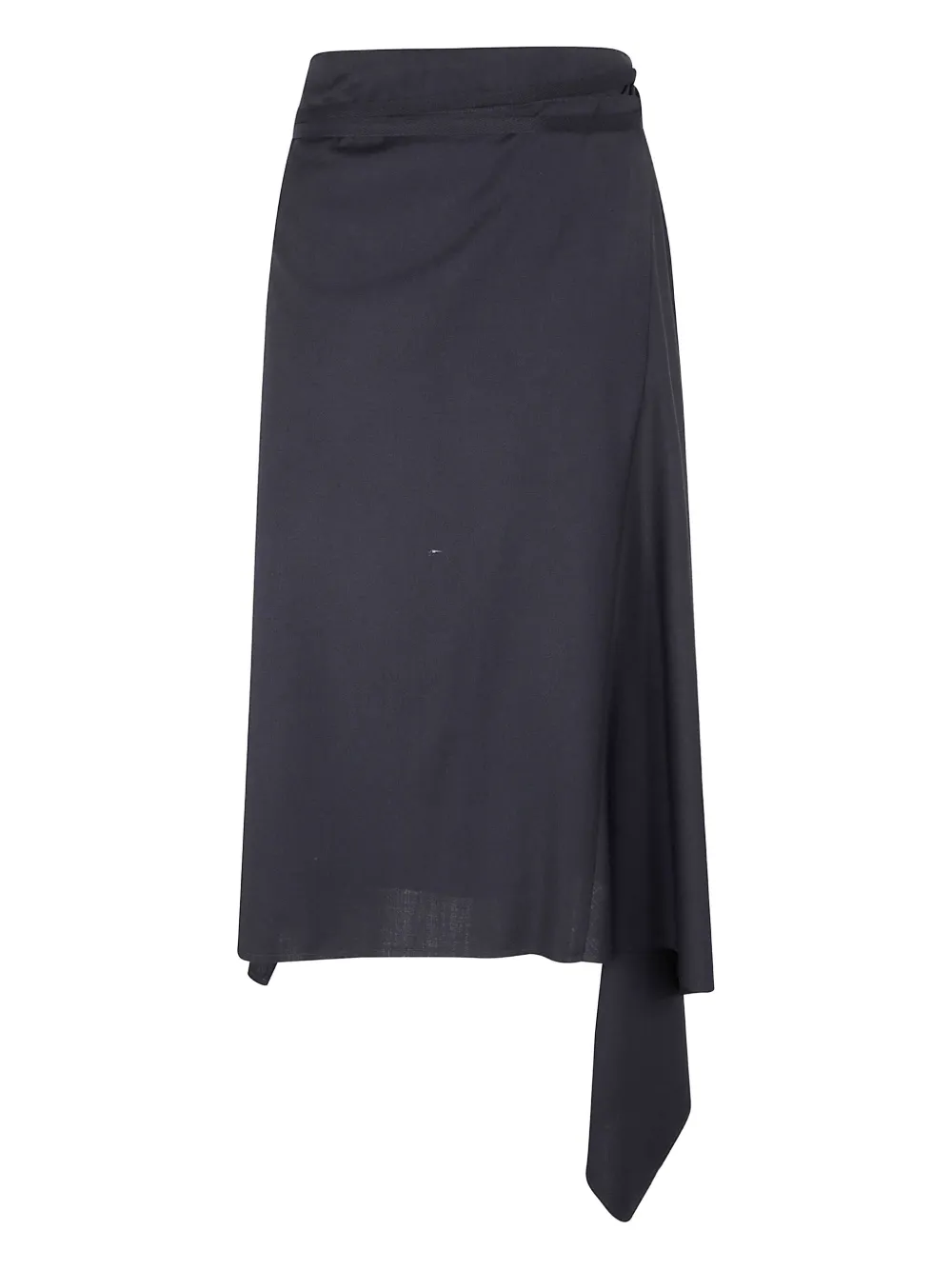 

Юбка асимметричного кроя Ann Demeulemeester, черный