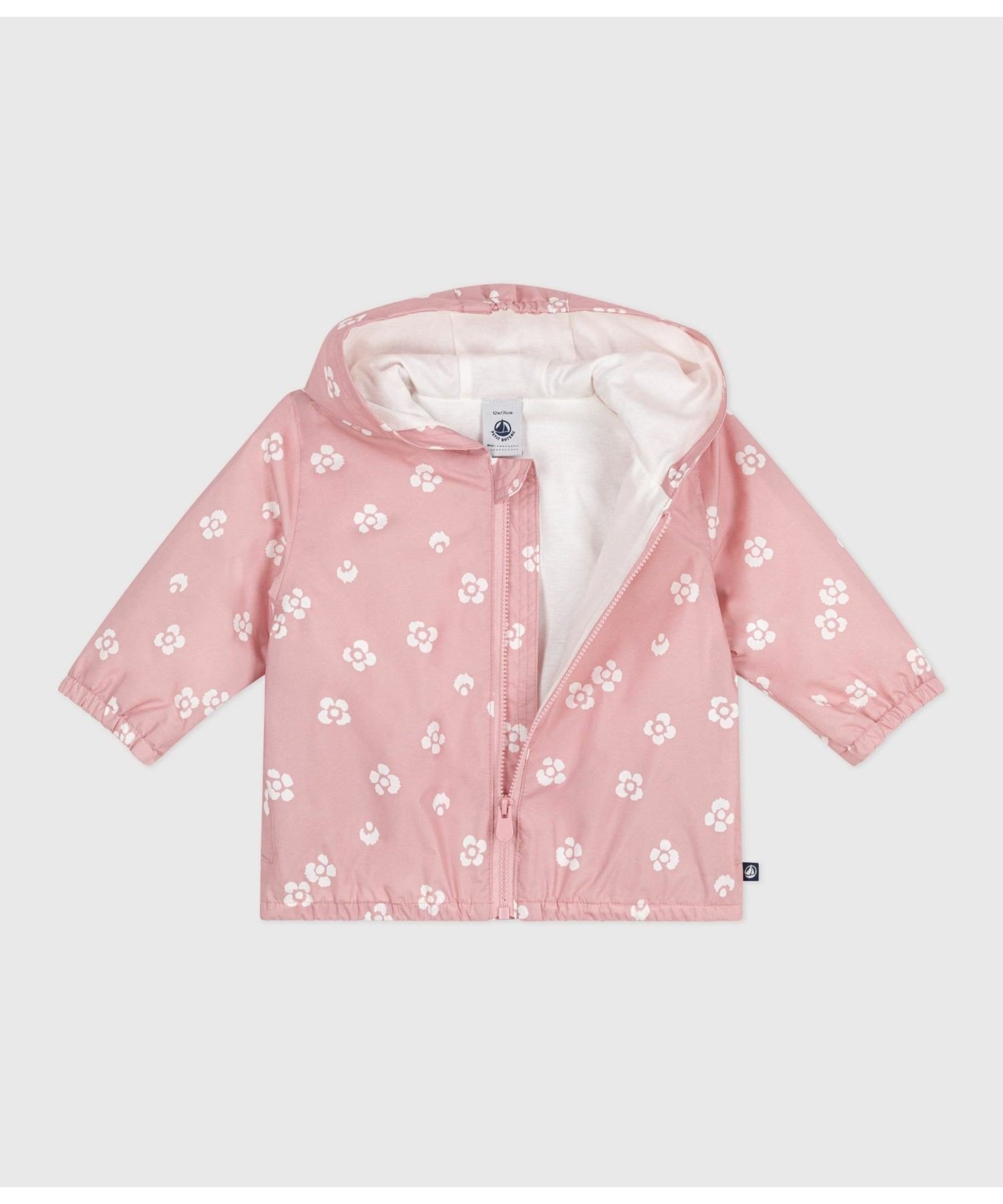 Ветровка PETIT BATEAU, Light pink/off white — фото 2