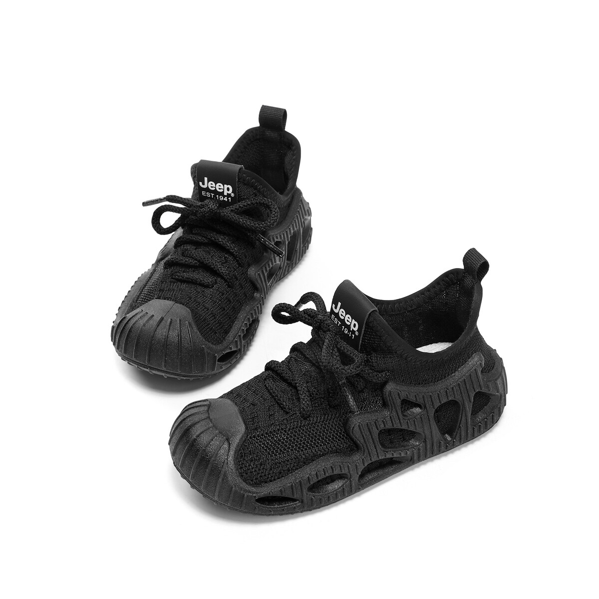 Кроссовки Jeep Kids Lifestyle Shoes Kids Low-top Gray, черный — фото 4