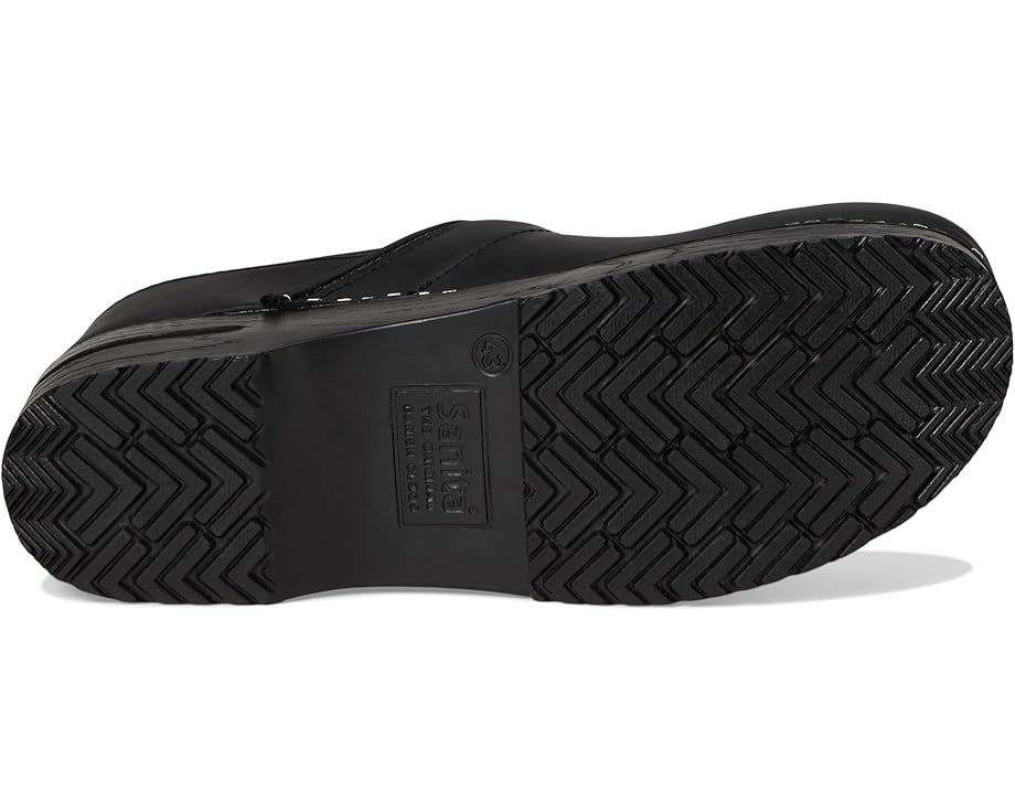 Мужские клоги Sanita Professional Oiled Nubuck, Black — фото 3