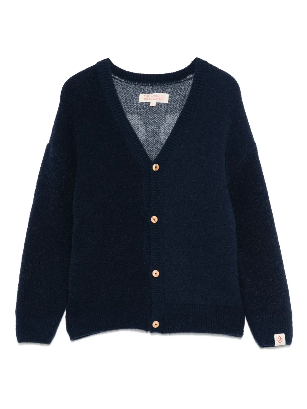 

Кардиган с узором The Animals Observatory, синий