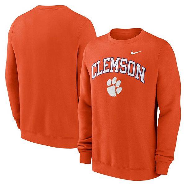 

Мужской оранжевый свитшот Clemson Tigers Arch Nike