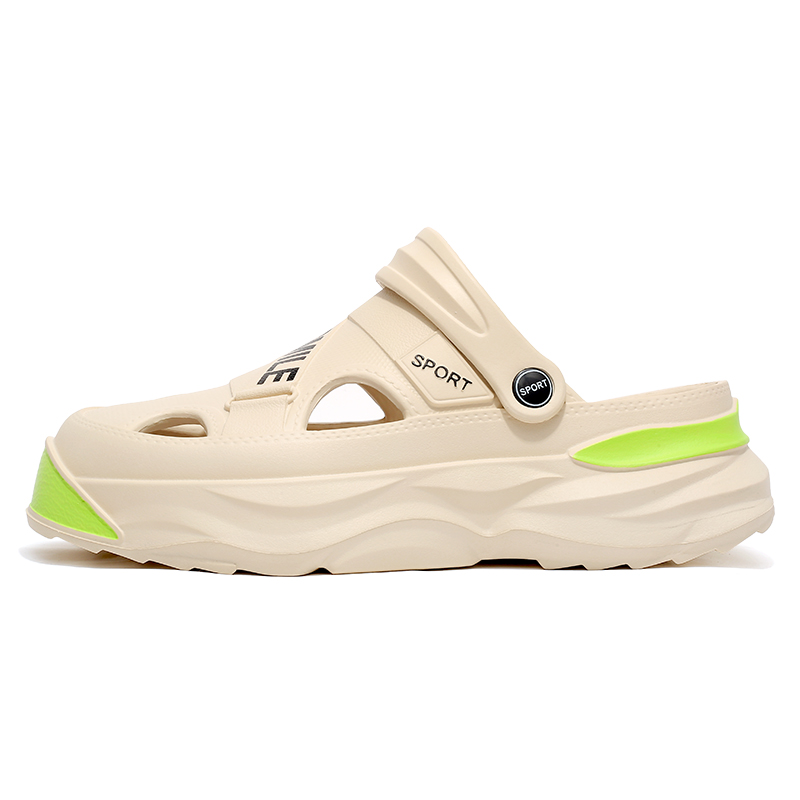 

NANJIREN Клоги мужские бежево-зеленые, цвет Beige Green