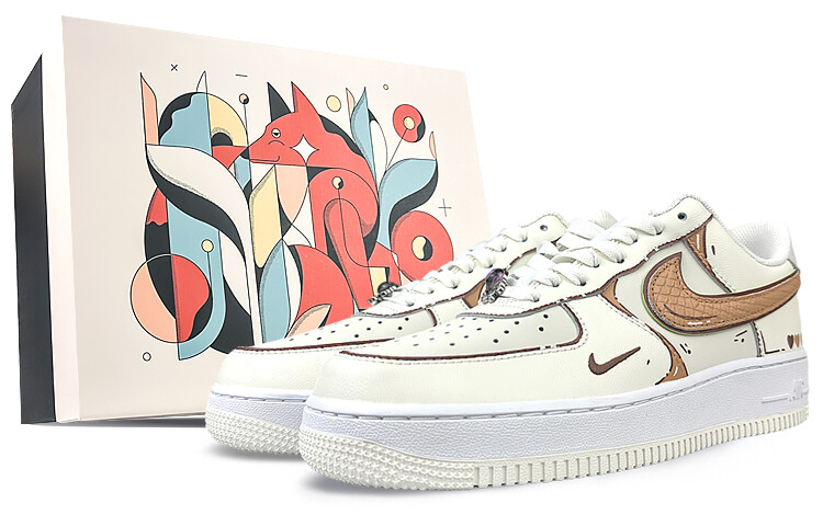 

Обувь для скейтбординга Nike Air Force 1 унисекс, Off-white