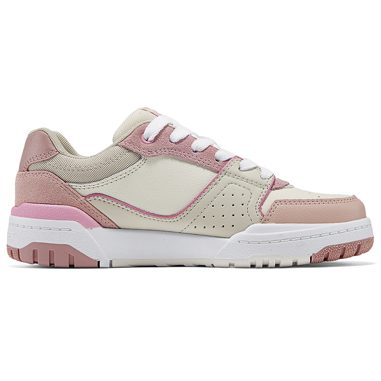 Skechers Kids Кроссовки для скейтбординга STREET GIRLS с низким верхом, нескользящие, розовые, бежевые, детские — фото 2
