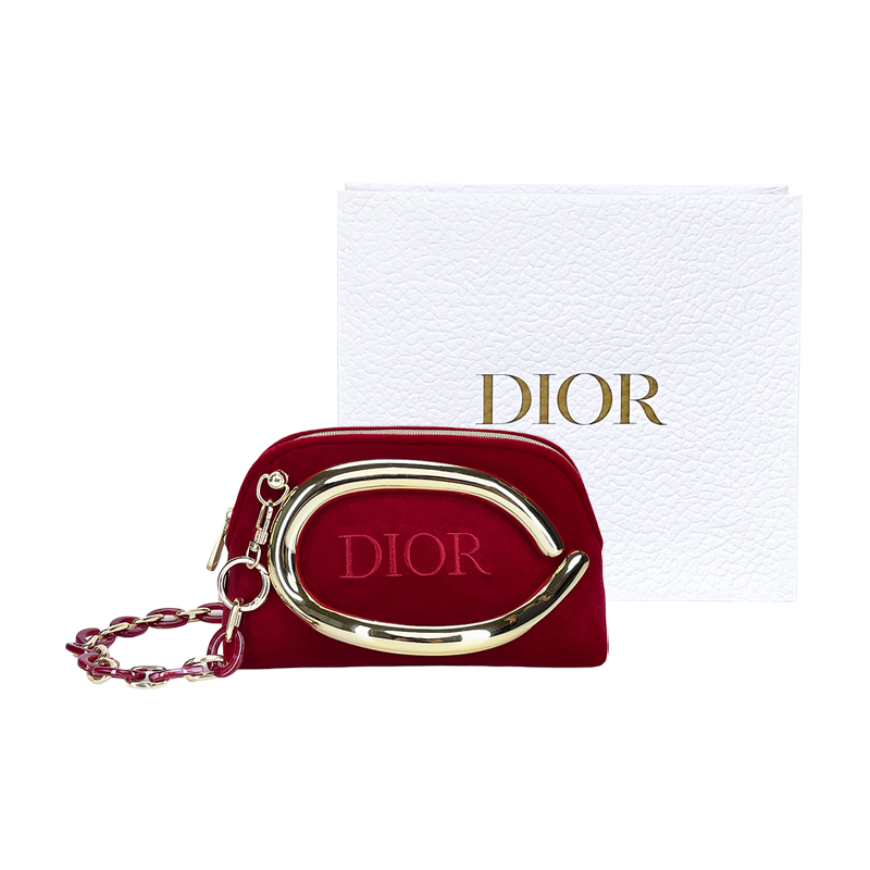 

Косметичка Unisex DIOR, 绯金红(礼袋款)