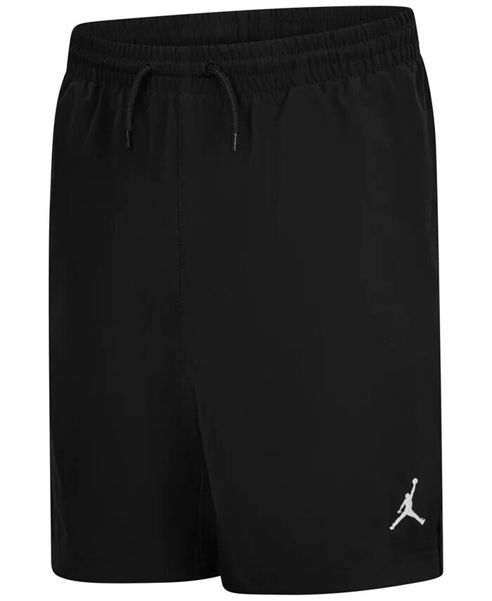 

Тканые шорты Jumpman для больших мальчиков Jordan, черный