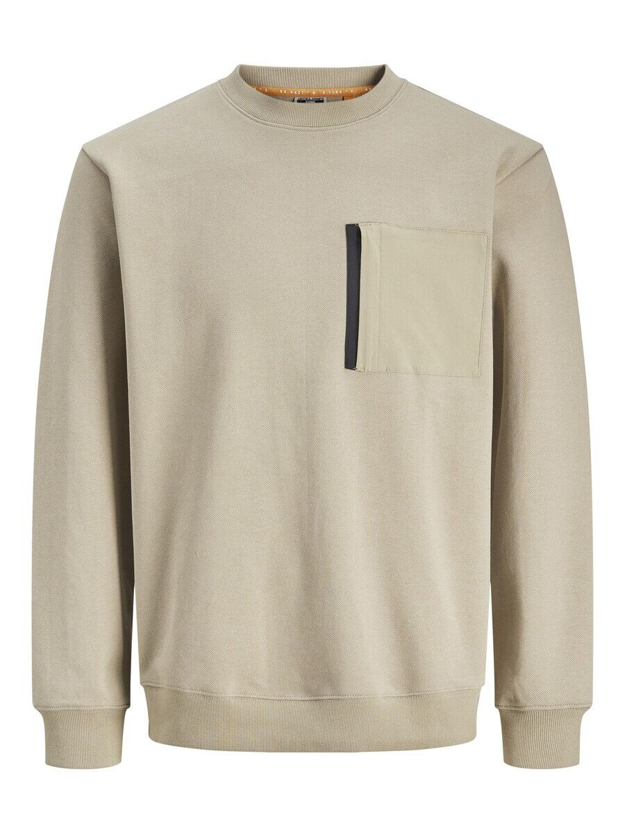 

Свитер JACK & JONES Sweatshirt JCOOutdoor, серо-бежевый