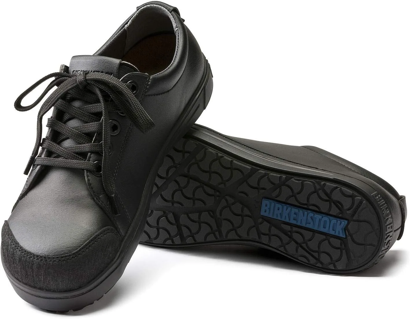 Защитные ботинки Birkenstock QS 500 S3 сертифицированы по стандарту EN ISO 20345:2011, что означает наличие водонепроницаемых микроволокон, черный — фото 2