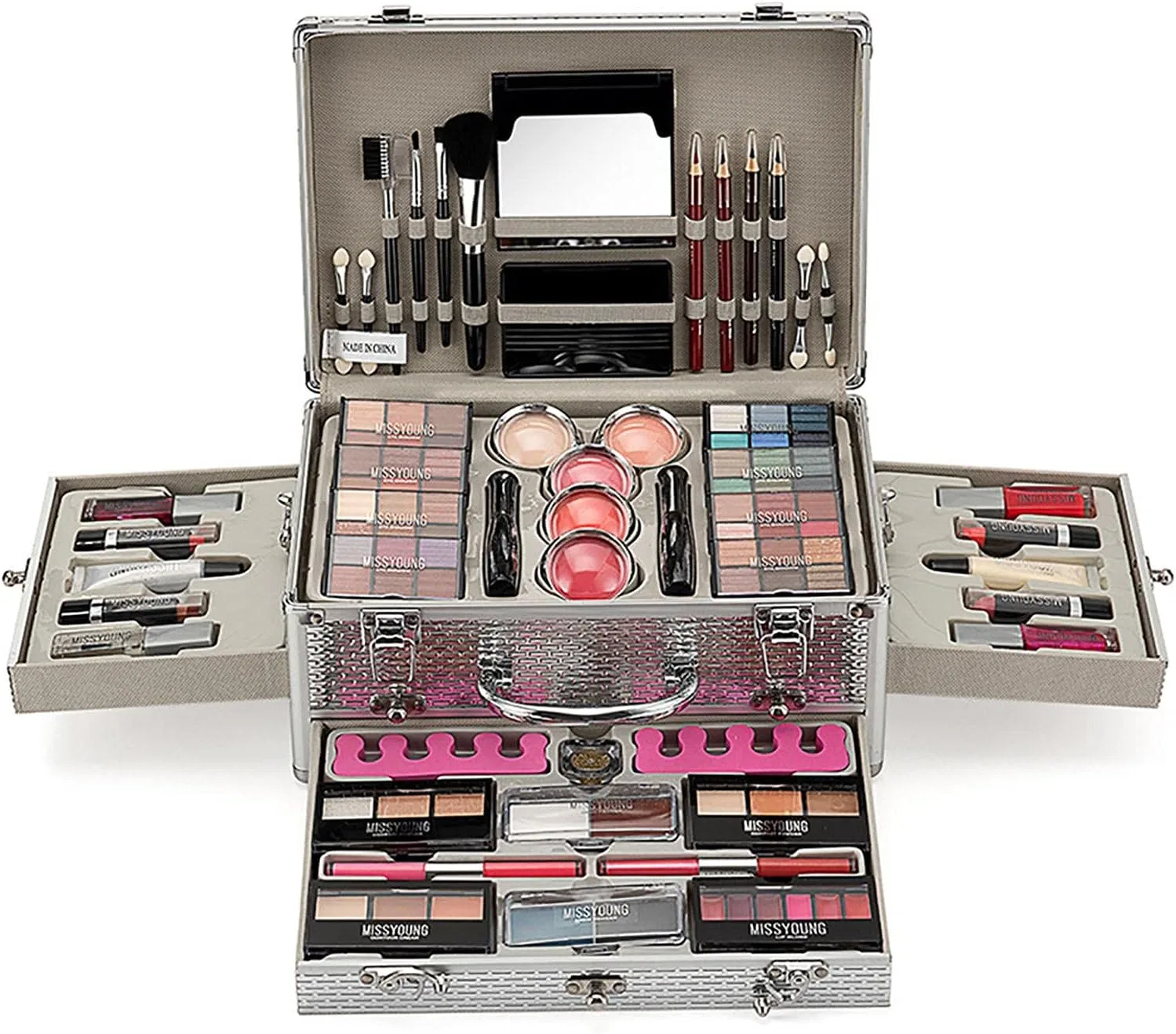 Набор косметики 50 предметов BEROZA водостойкий — фото 2