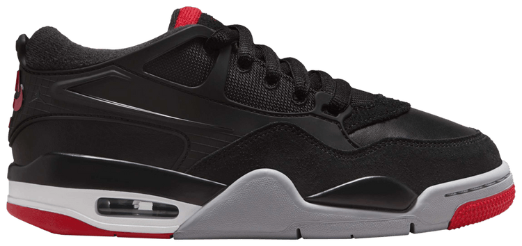 

Кроссовки Air Jordan 4 RM GS 'Bred', черный