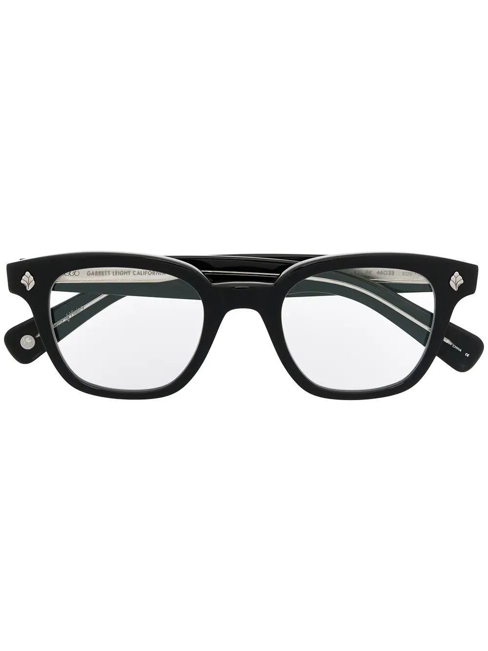 Неаполитанские очки Garrett Leight, черный