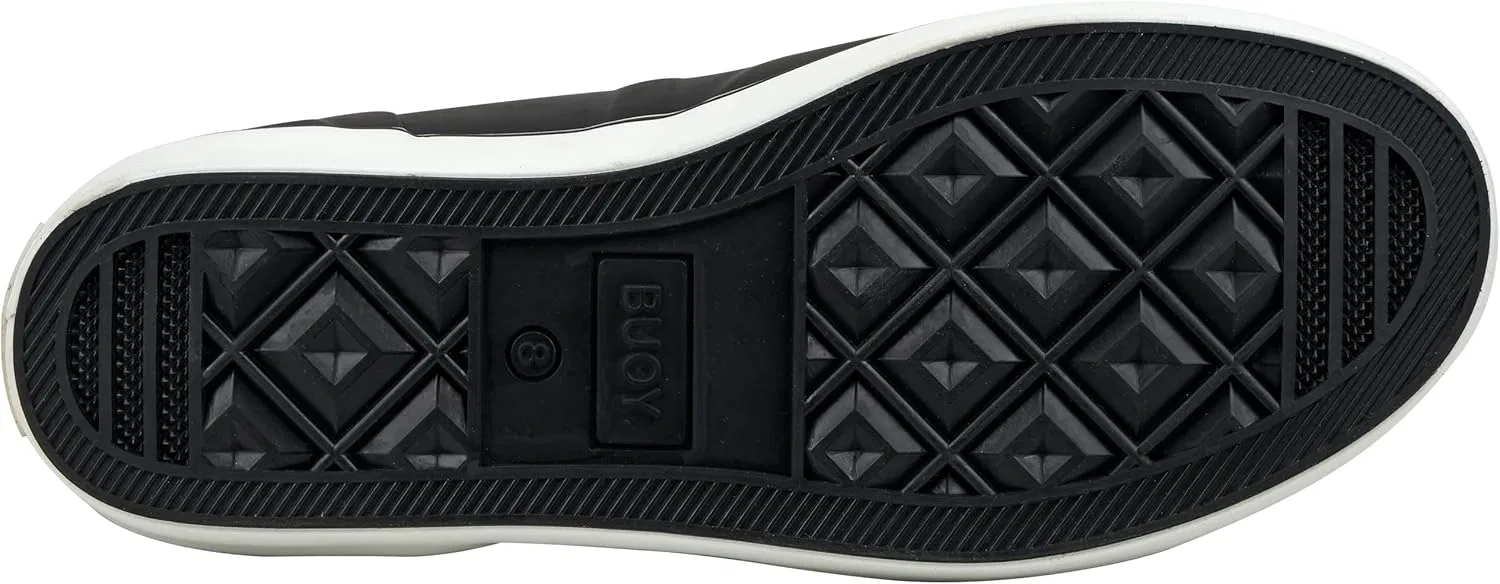 Мужские палубные ботинки Buoy Boots Deck Boots - короткие мужские дождевые ботинки, Black — фото 2