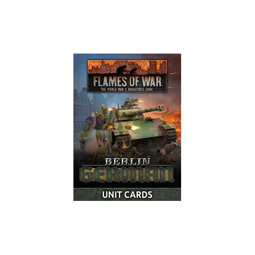 

Коллекционные карточки Berlin: German Unit Cards (104X Cards)