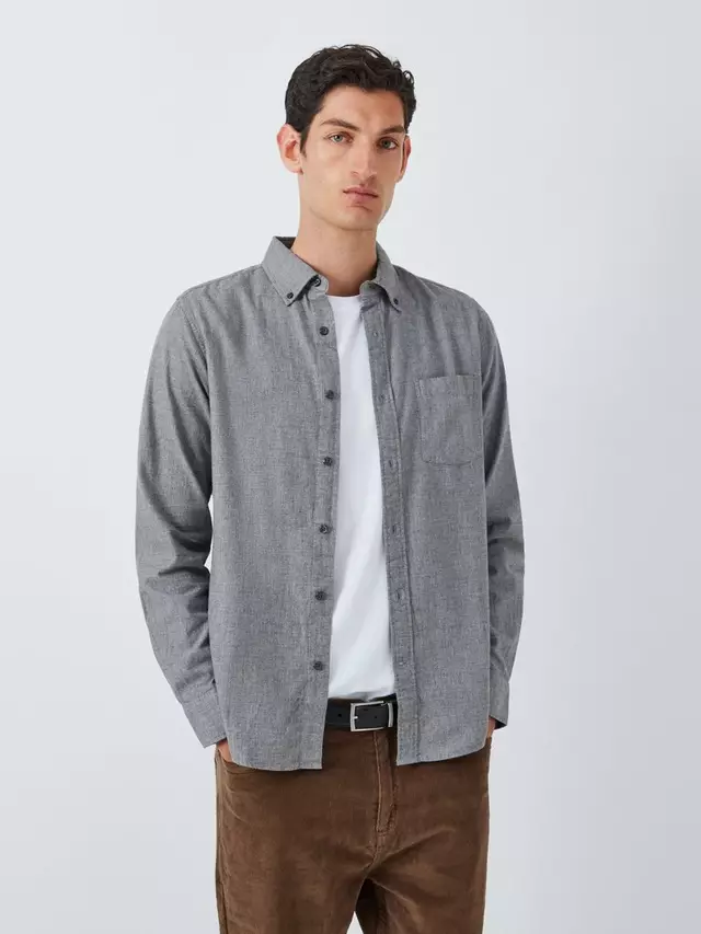 

Рубашка John Lewis Long, цвет mid/grey