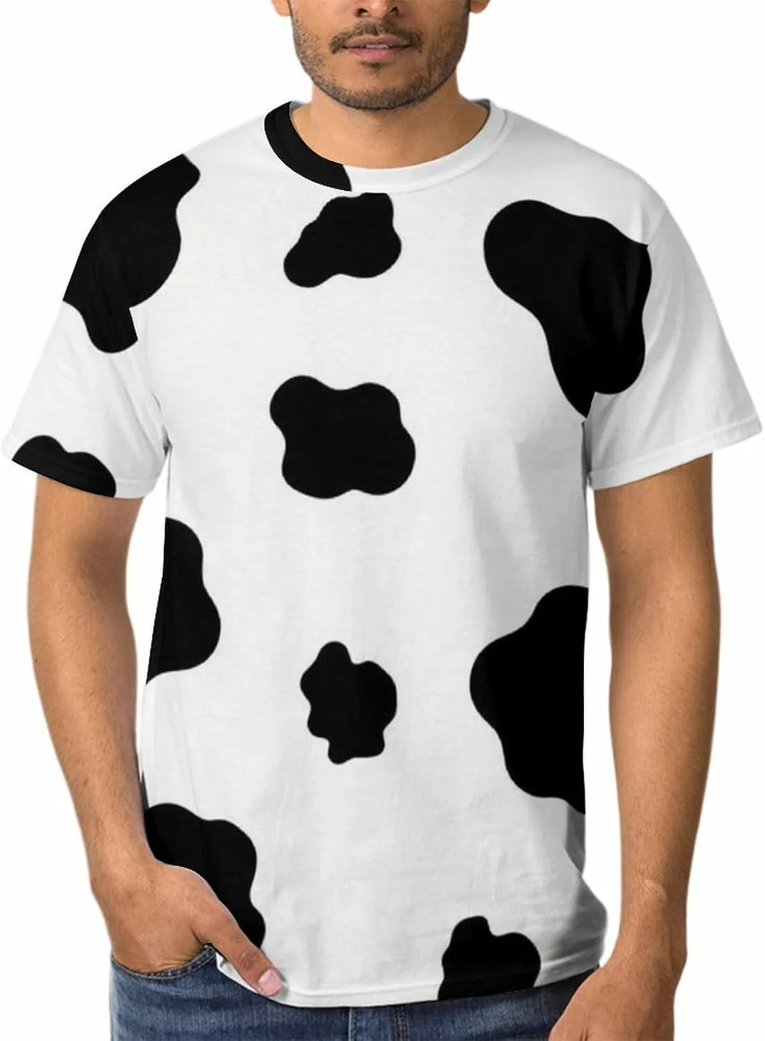 

Мужская футболка Casual с круглым вырезом, дышащая и легкая FOSKERV