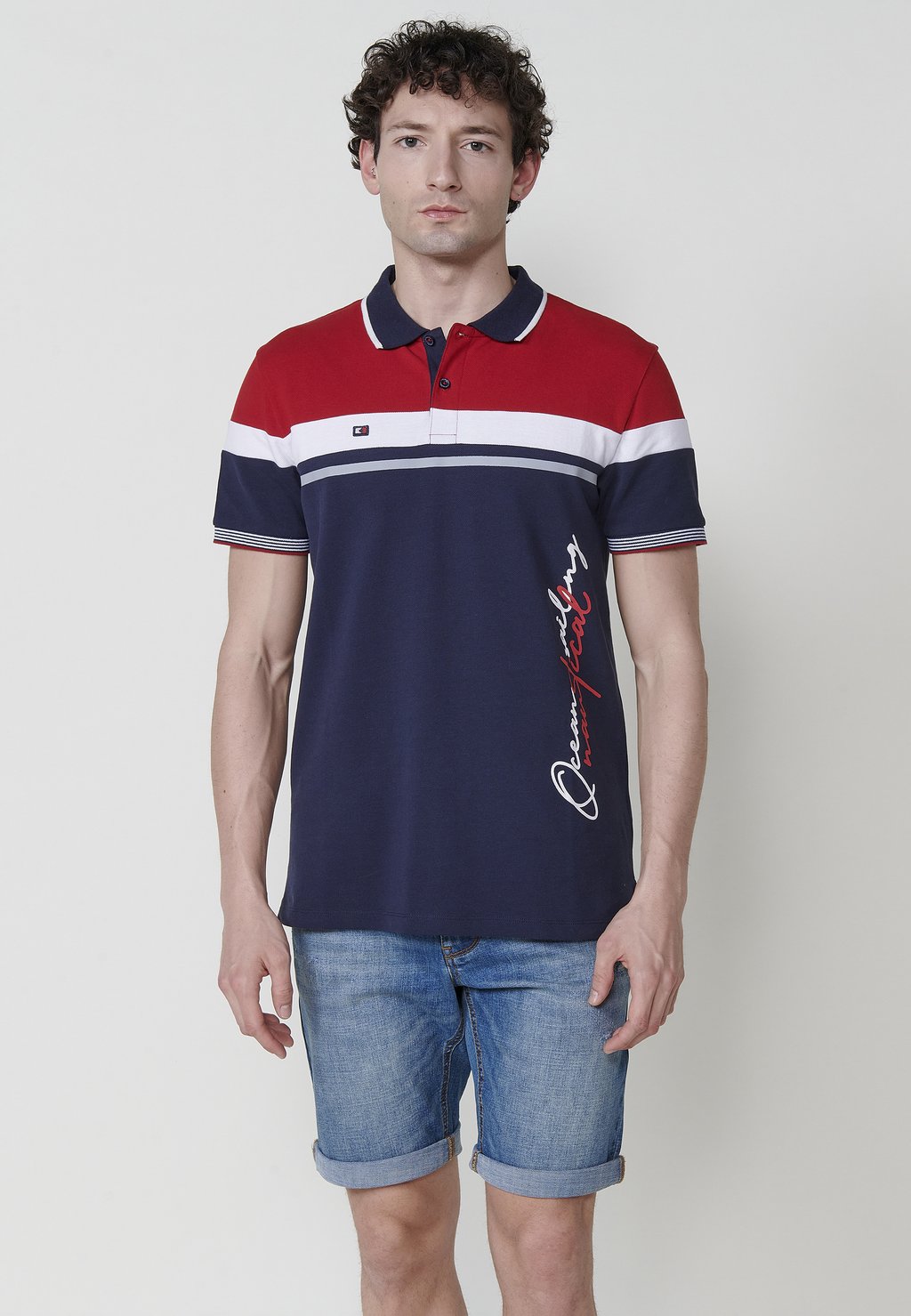 

Рубашка поло SHORT-SLEEVED Koroshi, темно-синий
