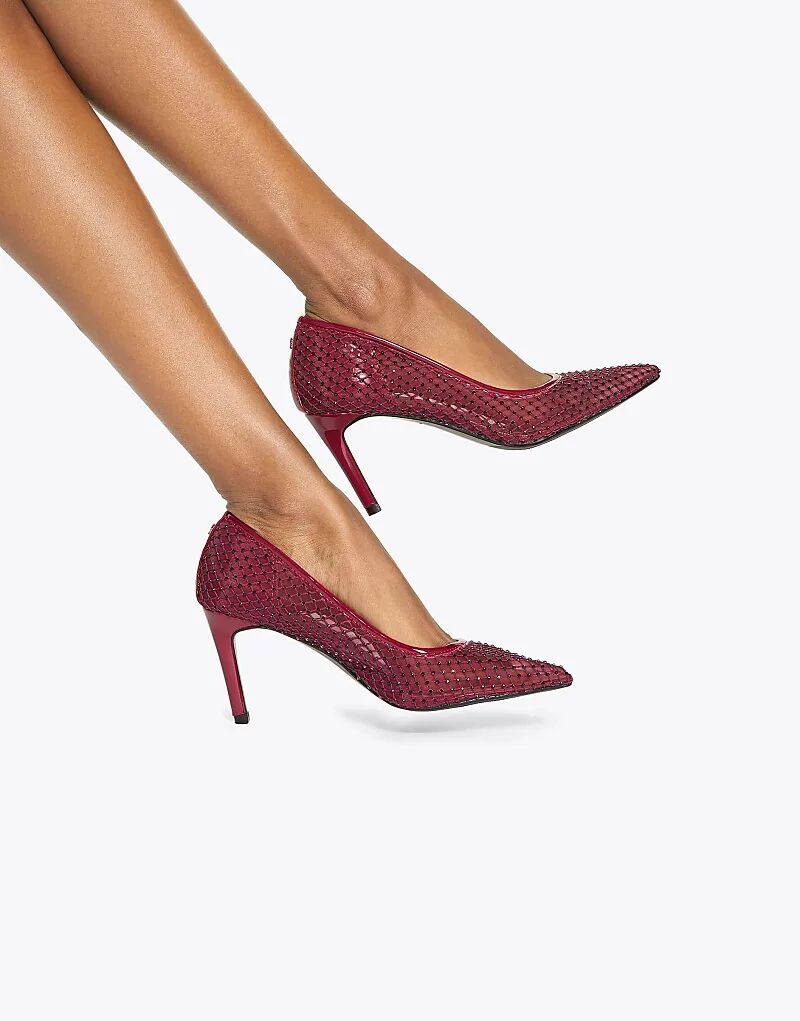 Туфли на каблуке KG Kurt Geiger Angel красного цвета — фото 3