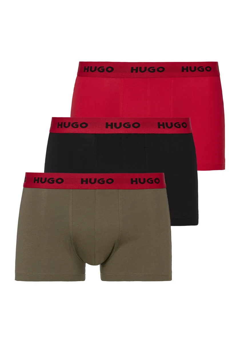

HUGO Underwear Чемоданы (3 шт. в упаковке, 3 шт. в упаковке), с логотипом бренда, зеленый