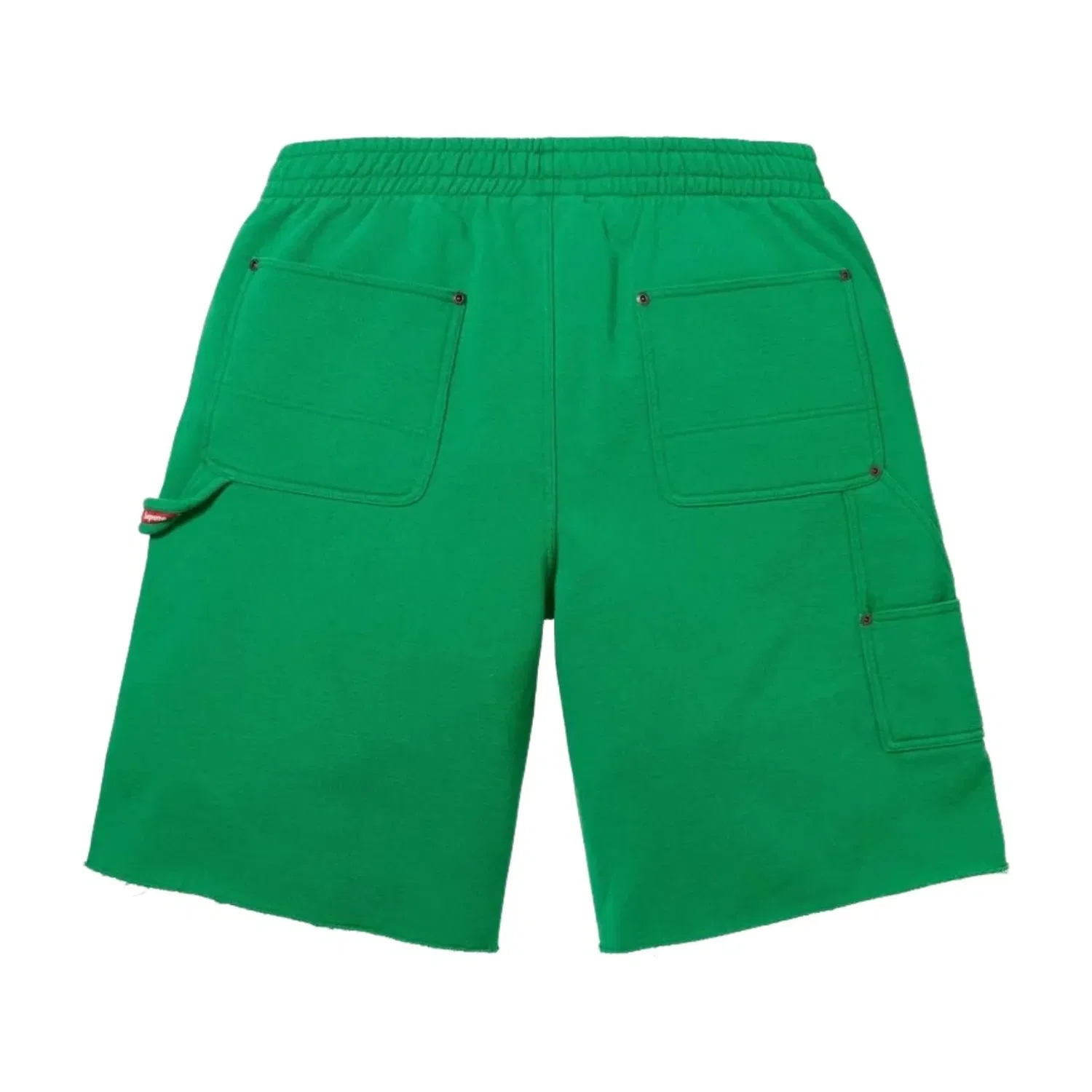 Спортивные шорты Supreme SS26 Double Knee Painter Sweatshort 'Green' SUP-SS26-204-GRN, зеленый — фото 2
