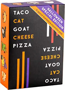 

Настольная игра Dolphin Hat Games Taco Cat Goat Cheese Pizza - Halloween Edition (stand alone or expansion)