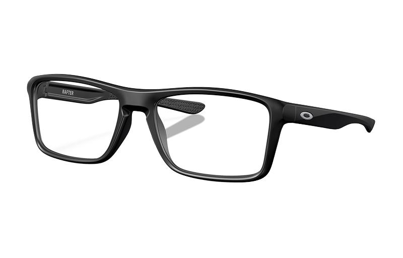 

Oakley Литой прямоугольный очковый каркас унисекс разноцветный, Black