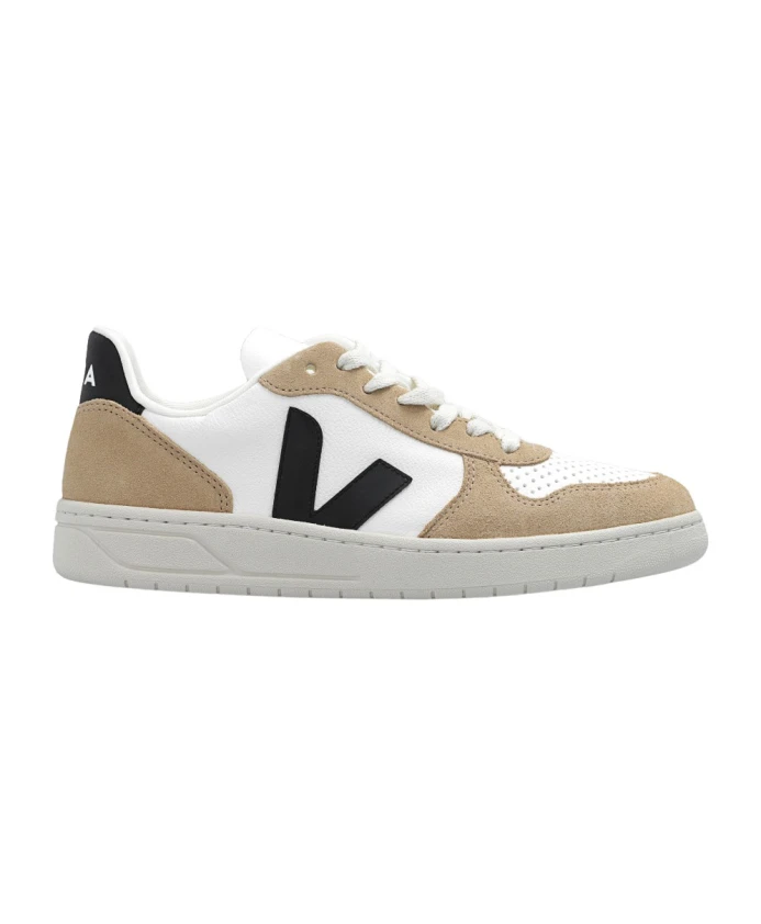 

Кроссовки V 10 из кожи без хрома Veja, белый