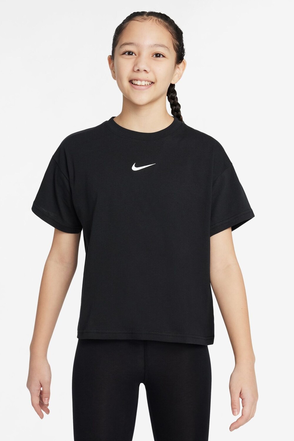 

Спортивная футболка из 100% хлопка Nike, черный