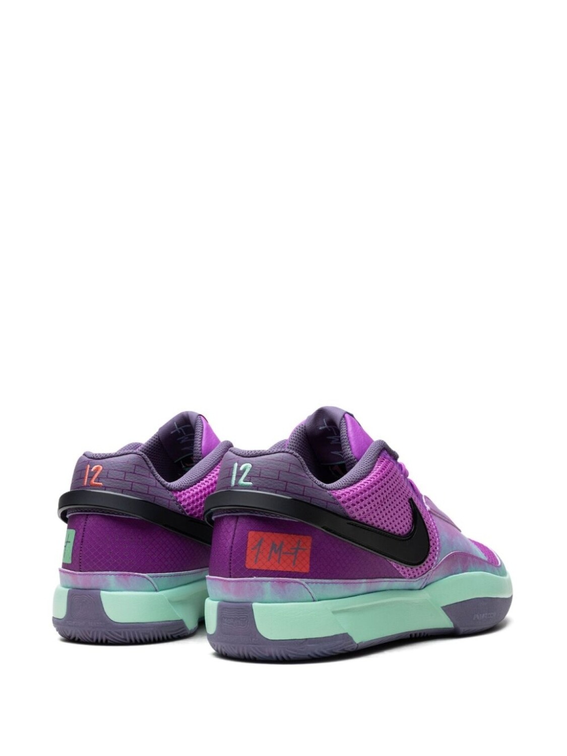 Кроссовки Ja 1 Christmas Nike, фиолетовый — фото 4