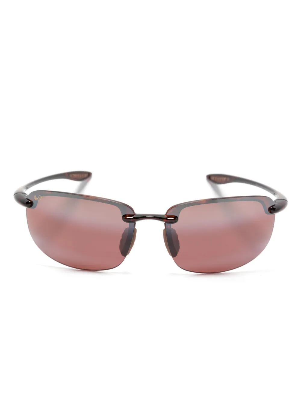 

Солнцезащитные очки Ho'okipa черепаховой расцветки Maui Jim, коричневый