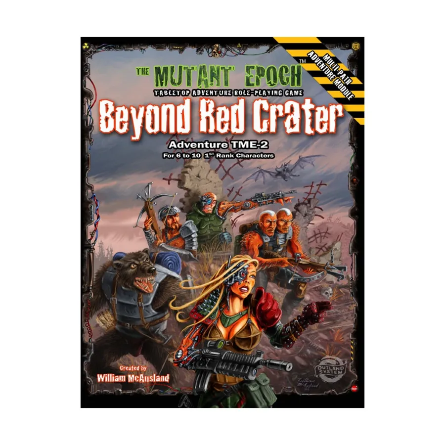 

Beyond Red Crater, Mutant Epoch, мягкая обложка
