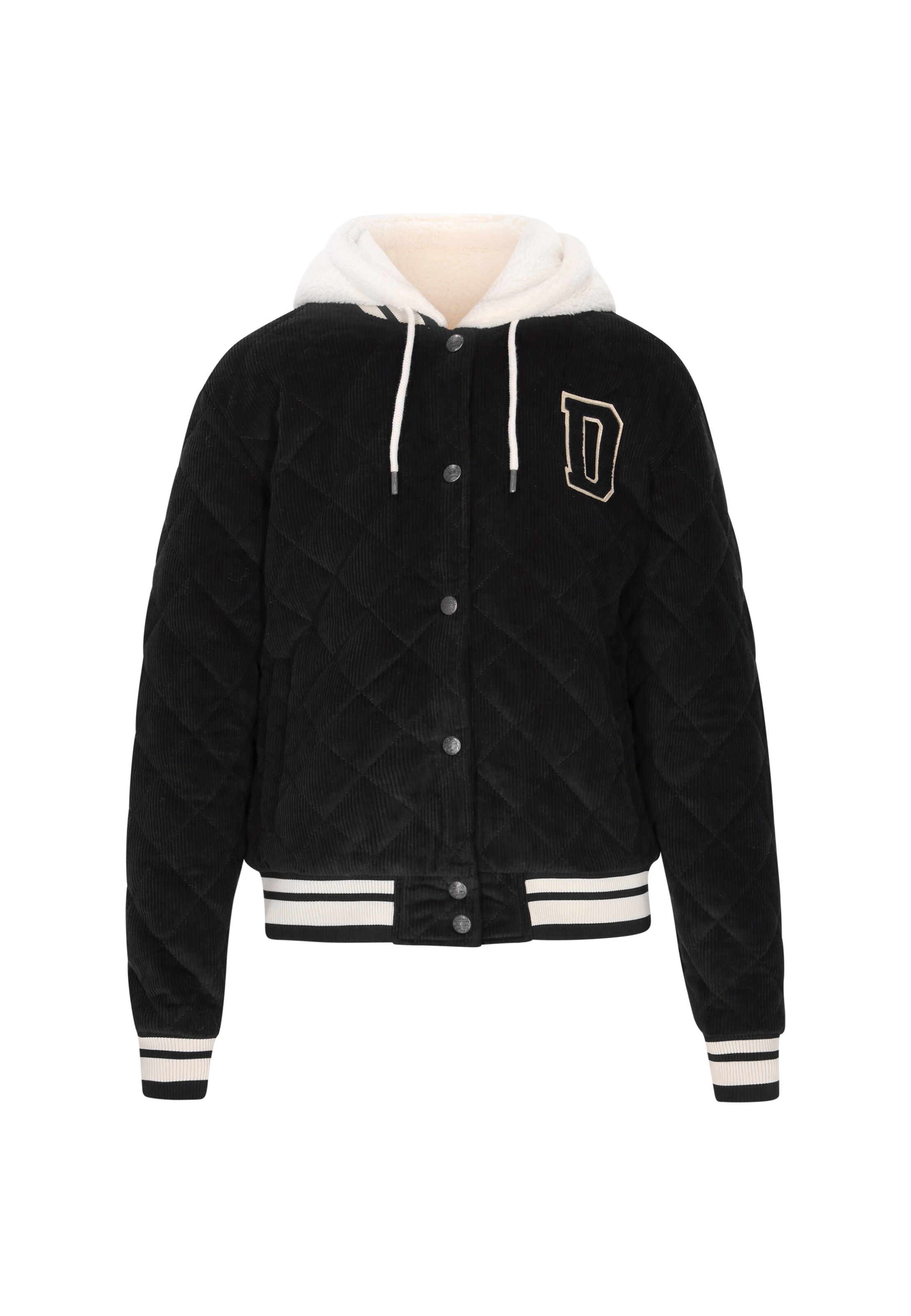 

DreiMaster Vintage Зимняя куртка в черном цвете