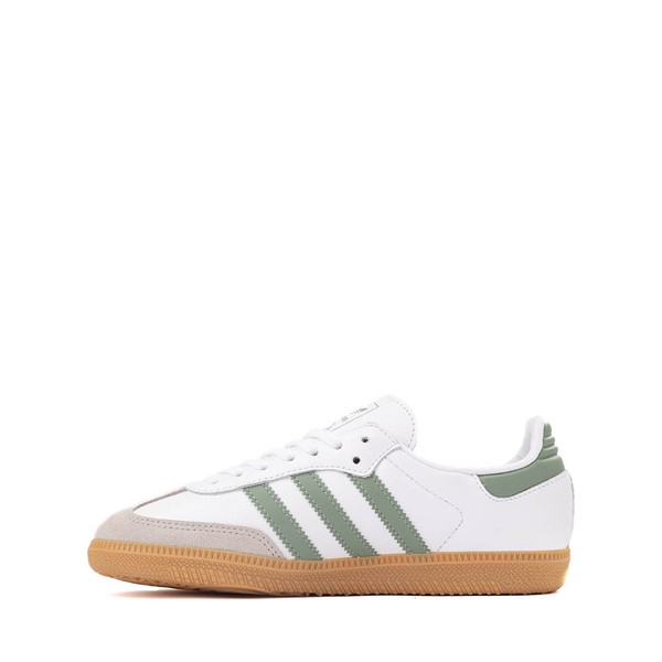 

Кроссовки adidas Samba OG Athletic Shoe, цвет White/Silver Green/Gum