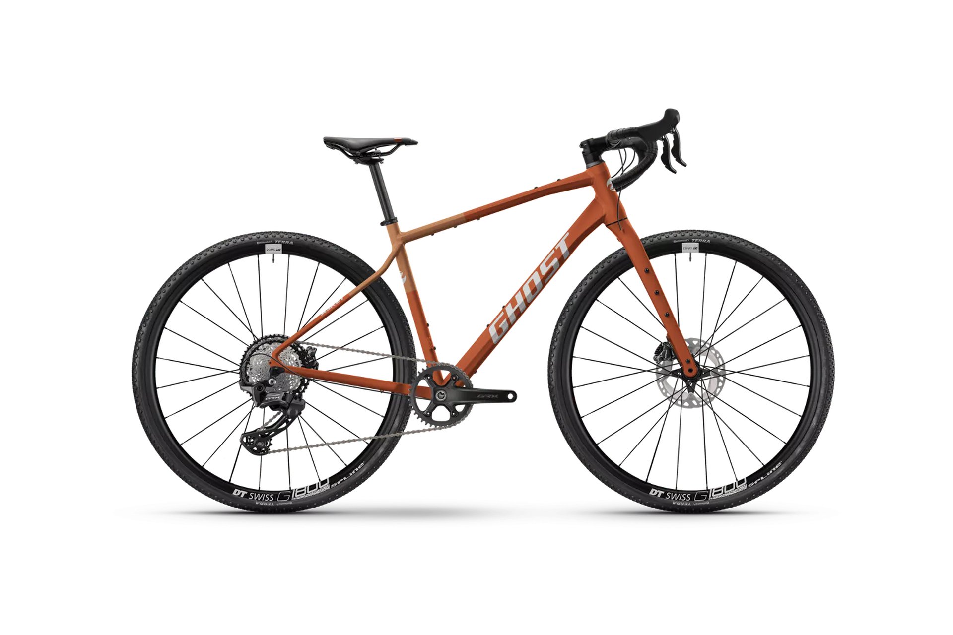 

Гравийный велосипед Ghost Asket advanced - 28 дюймов - diamant - 2026, rot | rustic ember/saffron sunset matt