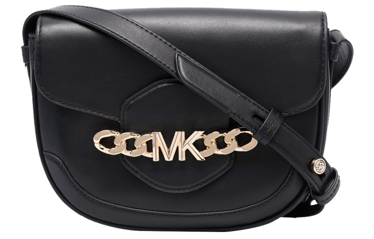 

Кожаная портативная сумка-кроссбоди, плечевая сумка женская черная MICHAEL KORS