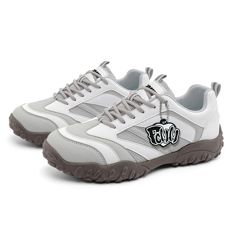 

Низкие повседневные туфли мужские FCMM, White Gray