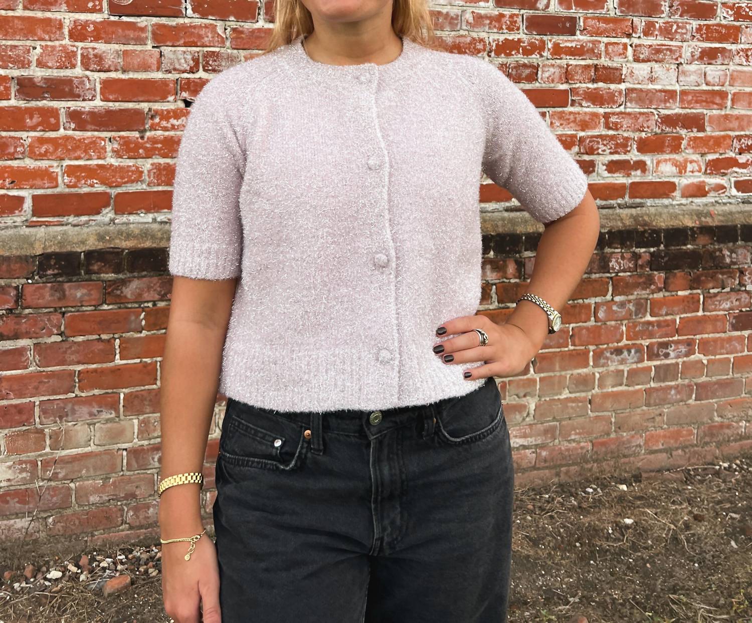 

Кардиган Angelina в сливовом цвете Design History, Plum