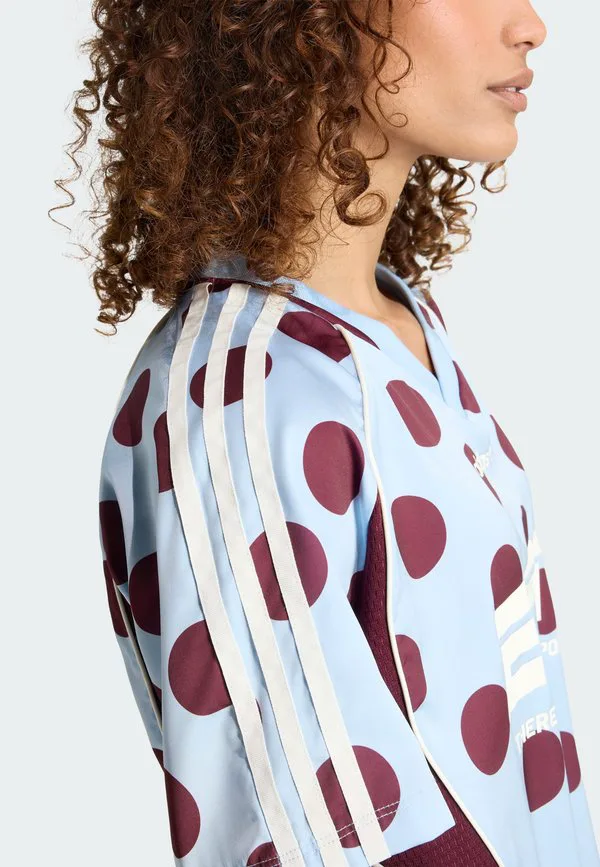 Футболка в горошек Adidas Originals, Clear Sky — фото 4