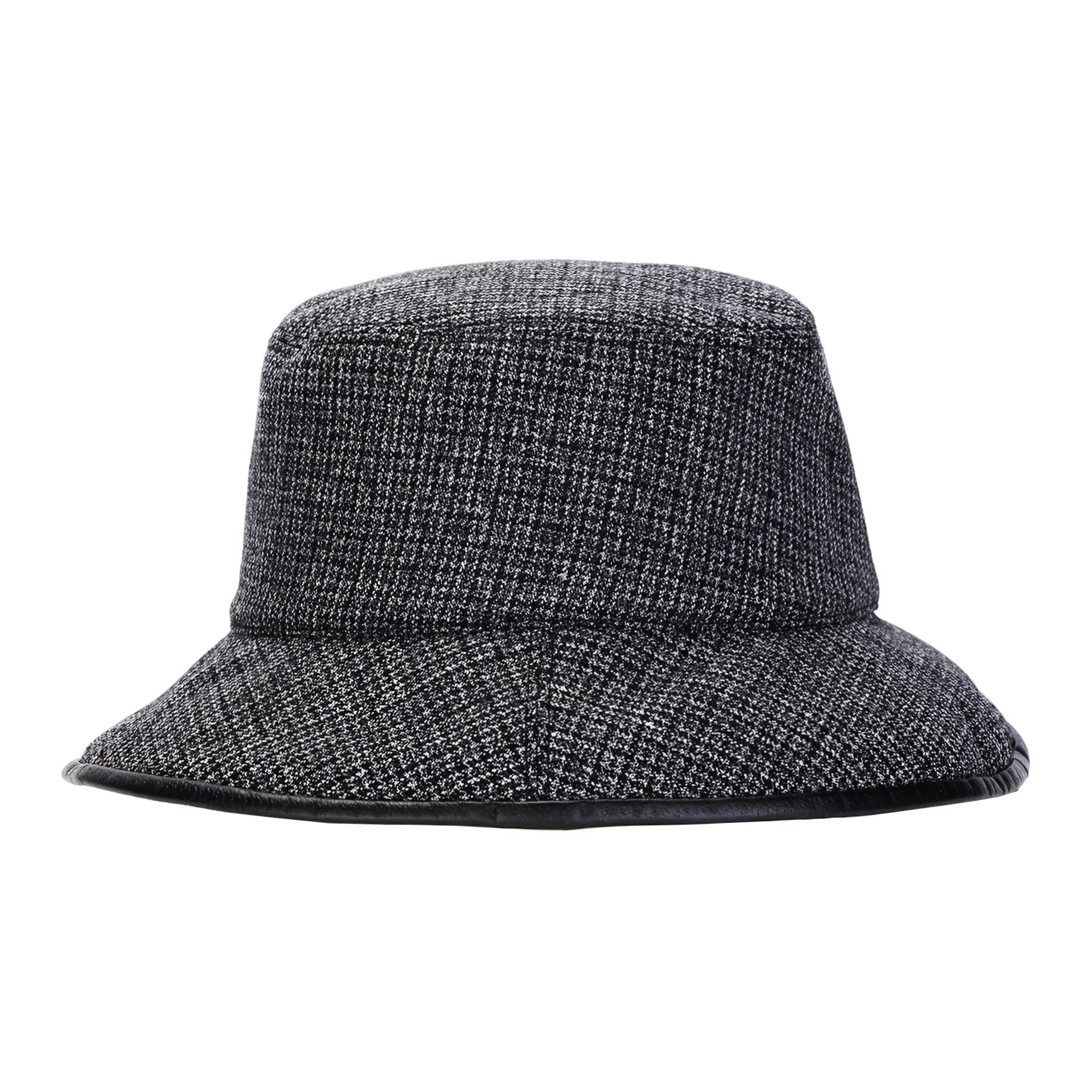 GUCCI Джиджи реверсивная ведро шляпа, Gray — фото 3