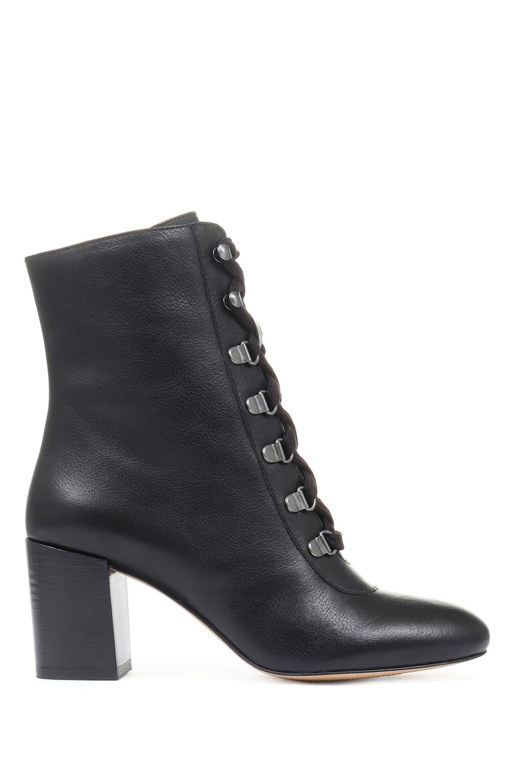 Liana Lace-Up Женские ботильоны на высоком каблуке Jones Bootmaker, черный — фото 2
