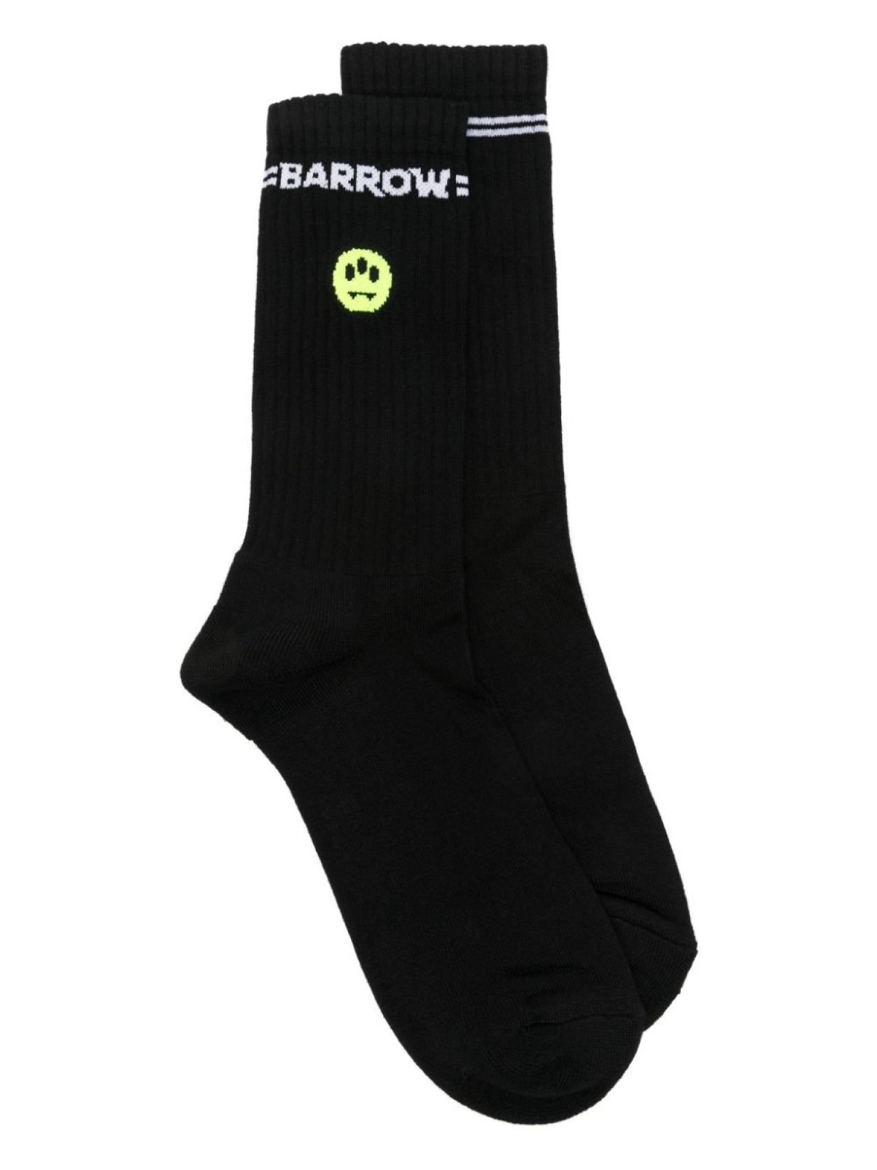 

BARROW носки с контрастными полосками, черный