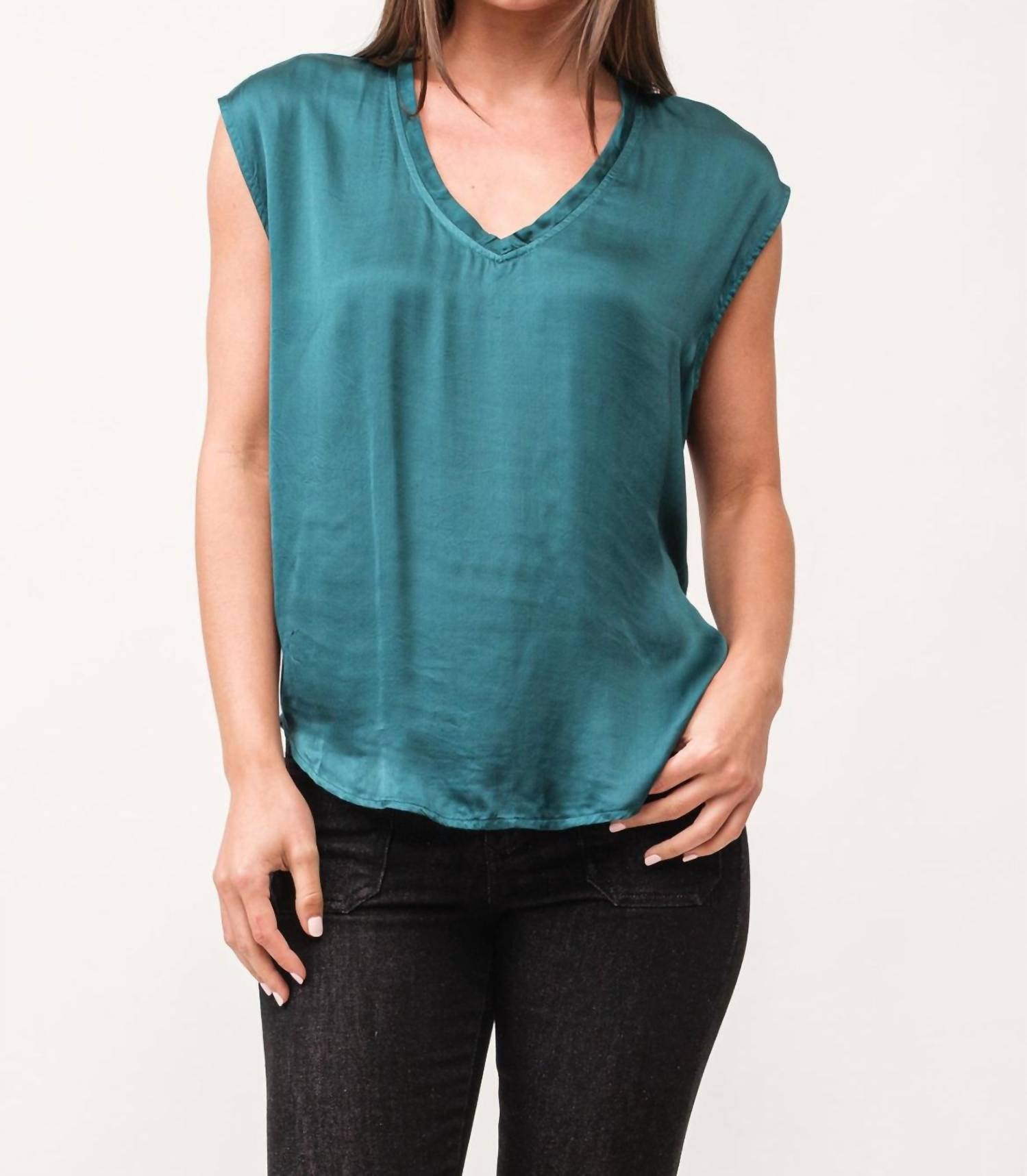 

Топ Янис в цвете Deep Teal DEAR JOHN DENIM