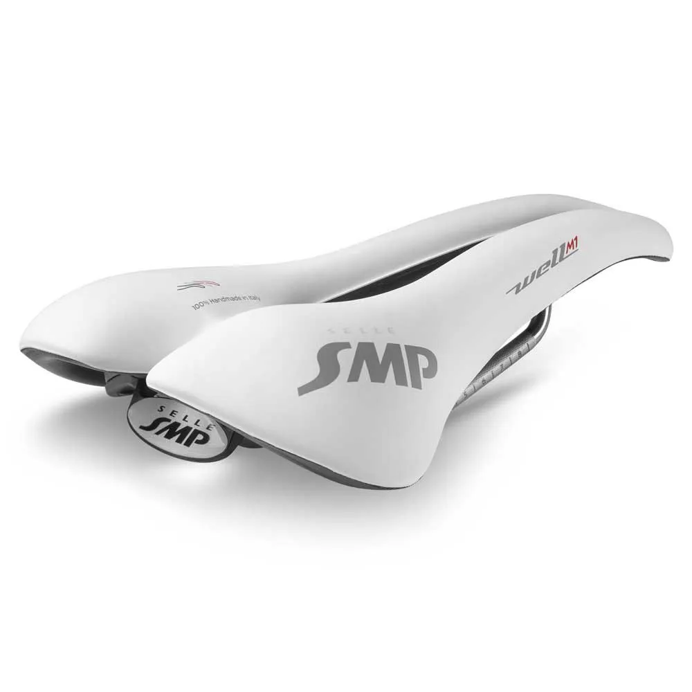 

Седло Selle SMP Well M1 Carbon, белый