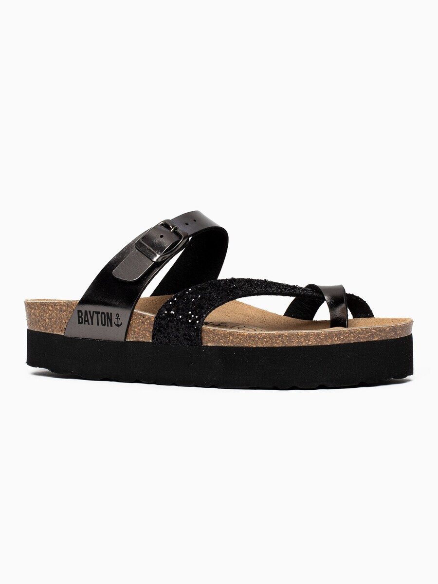 Сандалии с т-образным ремешком Bayton T-Bar Sandals Andromac, цвет silver grey — фото 2