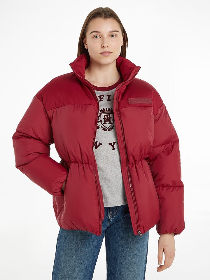 

Пуховик Tommy Hilfiger, красный