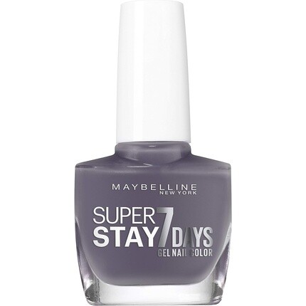 

Профессиональный лак для ногтей с технологией геля Super Stay 7 Days Urban Steel 909, Maybelline New York