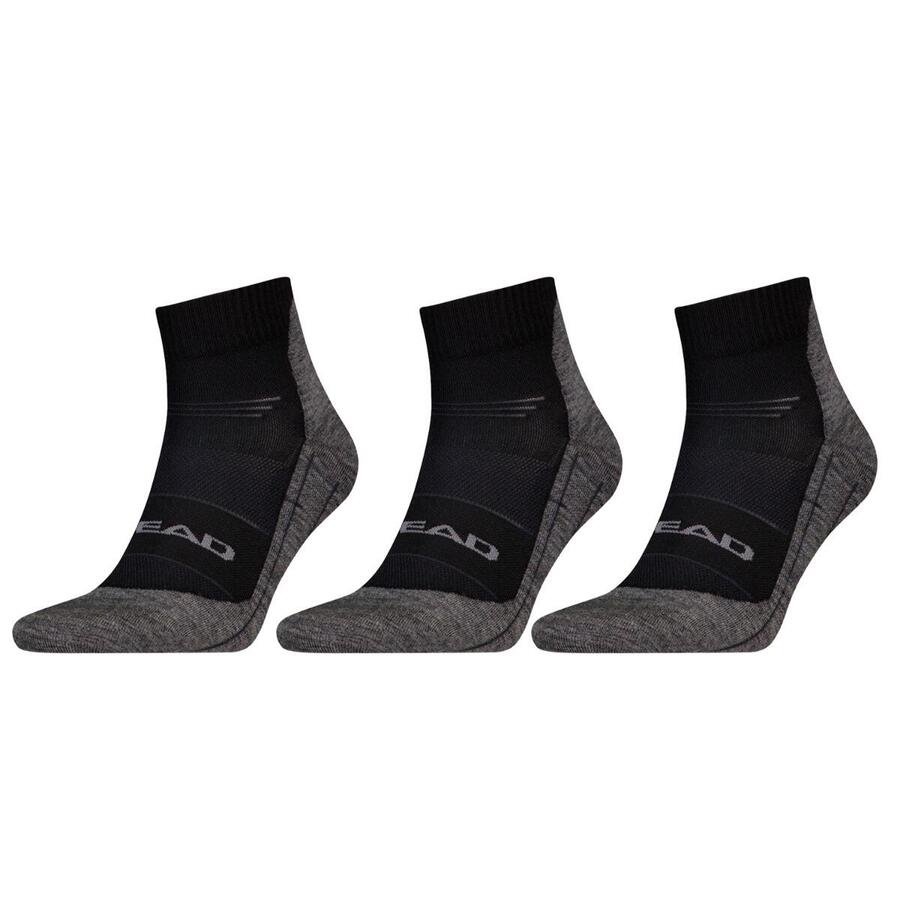 

HEAD Носки для походов, классные, 3 пары, черные