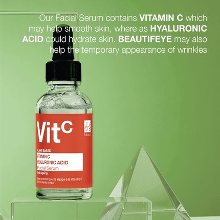 Сыворотка Dr Botanicals — % витамин С % гиалуроновая кислота для лица против старения, морщин, осветление кожи — фото 2