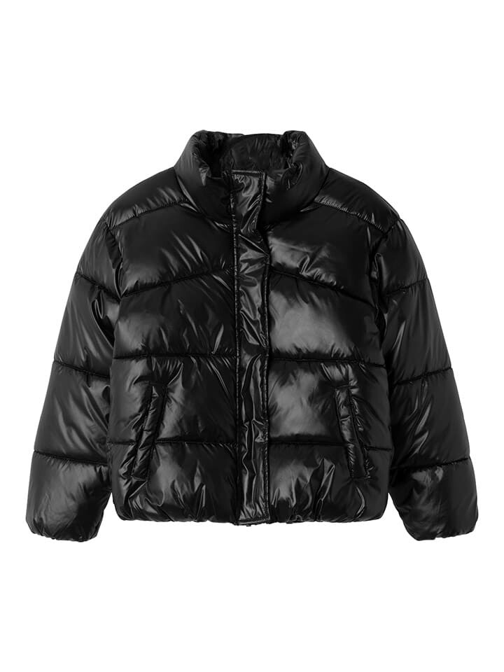 

Стеганая куртка name it Steppjacke Mona, черный